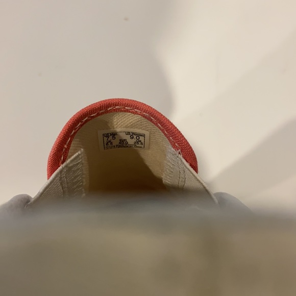 VANS CHECKERED SPICED CORAL - Picture 3 of 3